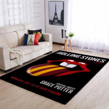 Rolling Stones Zip Code 2015 Minneapolis Rug Carpet