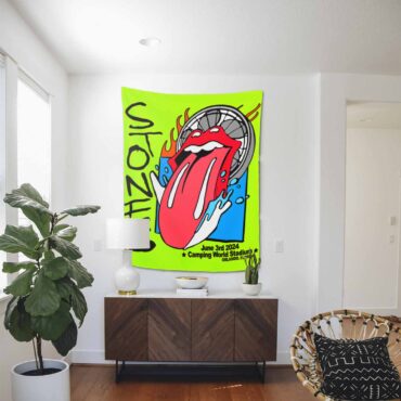 Rolling Stones Hackney Diamonds Orlando, FL 2024  Tapestry