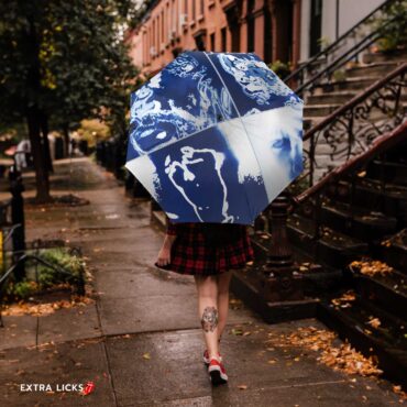 Rolling Stones Emotional Rescue Album Umbrella