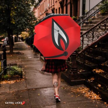 Rolling Stones Flash Point Album Umbrella