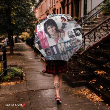 Rolling Stones Gimme Some Neck Album Umbrella