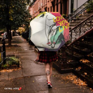 Rolling Stones Love Your Live Album Umbrella