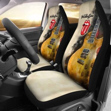 The Rolling Stones Guitar Rock Car Seat Cover