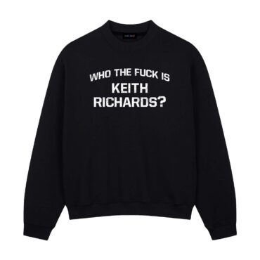 Rolling Stones Who The Fuck Is Keith Richards Shirt