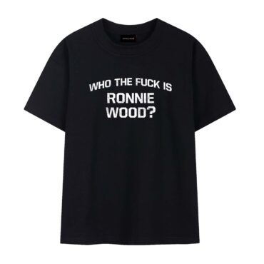 Rolling Stones Who The Fuck Is Ronnie Wood Shirt